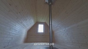 Дачный дом. Отопление печкой