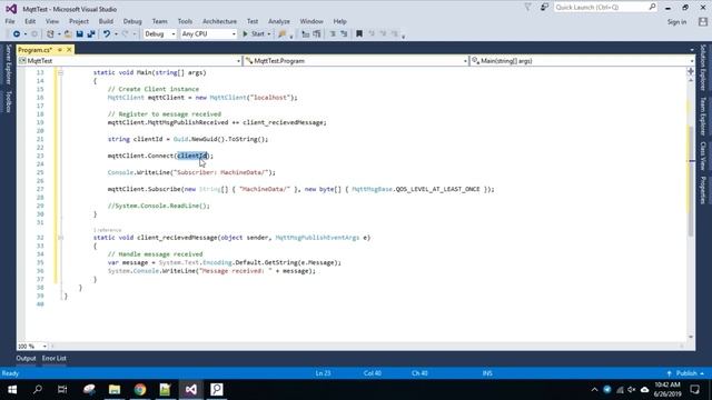 MQTT Protocol .Net C# Application смотреть онлайн