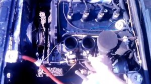 Отсечка. Рев ДРОССЕЛЕЙ TOYOTA LEVIN на Ваз-2103 16v. Разгон. DRAG DRIFT 16в дрифт