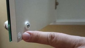 Распаковка — Шкаф с зеркалом для ванной СанитаМебель Камелия-03.54