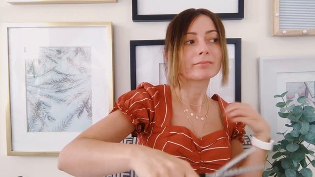 how to cut curtain bangs into a hair topper | Tressmerize смотреть онлайн