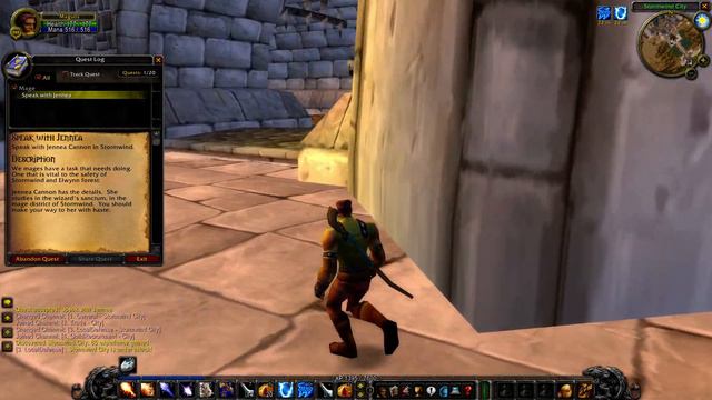 World of Warcraft: Mage: Speak with Jennea смотреть онлайн