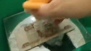 Как разгладить сильно помятую банкноту