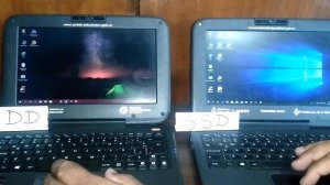 Prueba netbook de gobierno con disco SSD