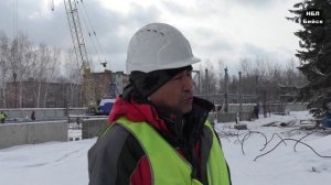 НБЛ В Бийске продолжается строительство Ледового дворца