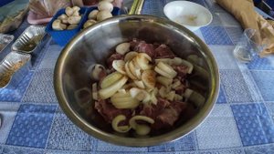 БАРАНЬЯ ЛОПАТКА на газовом гриле | Вкусный и простой рецепт баранины | На газовом гриле weber Q1200
