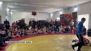 В селе Шамшагар прошел  Открытый Республиканский турнир по вольной борьбе