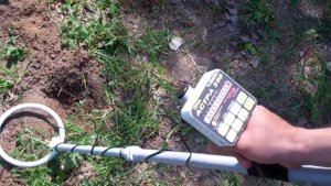 Металлоискатель АСТРА 250 тест монета