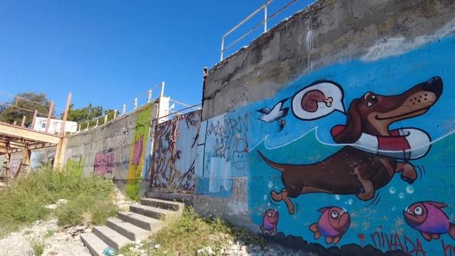 ДИВНОМОРСКОЕ? ПЛЯЖ У ВИТЯЗЯ ??⚠️@stroll428 #дивноморское#дивноморск #черноеморе
