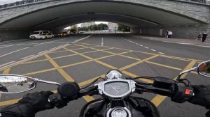 Yamaha XVS 1300 Stryker / Vance&Hines Twin Slash / Weekend ride /  Moscow