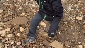 Пляж в Новых Лядах на реке Сылва в апреле 2021 г.