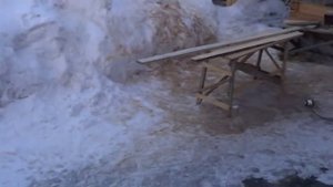 Детская горка своими руками