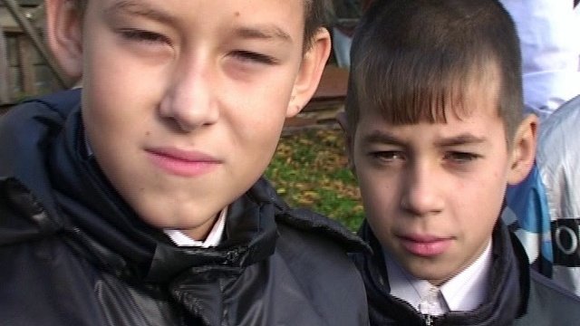 Школьный автобус нашего села