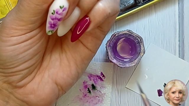 Сама себе мастер. Новый дизайн в технике "акварель" смотреть онлайн