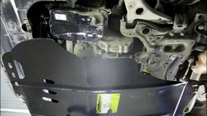Установка защиты мотодор на Форд Фокус Ford Focus