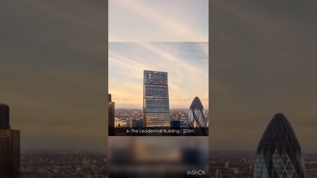 Highest skyscrapers in London TOP 10