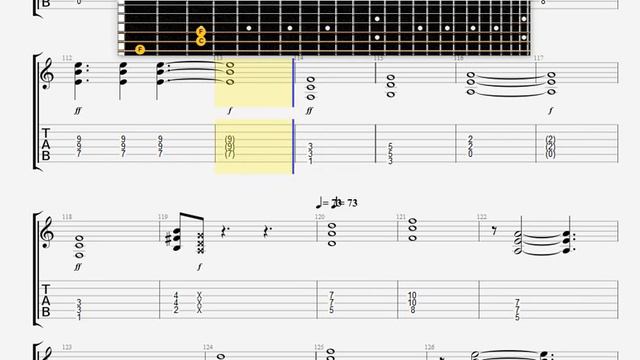 Aria Iskushenie GUITAR 2 TABLATURE смотреть онлайн