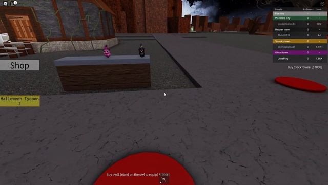 ВСЕ СУЩЕСТВА ХЭЛЛОУИНА ПОМОГАЮТ МНЕ СТРОИТЬ БАЗУ В ХЭЛЛОУИН ТАЙКУН РОБЛОКС! смотреть онлайн