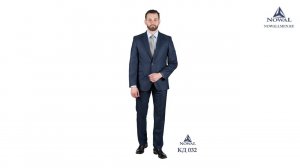Мужские костюмы оптом. Мужской классический деловой костюм NowaL КД 032 от производителя. Доставка.