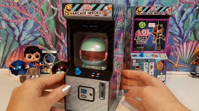 Аркадные Герои LOL Surprise Boys Arcade Heroes 1 и 2 серии Сравнение и Распаковка