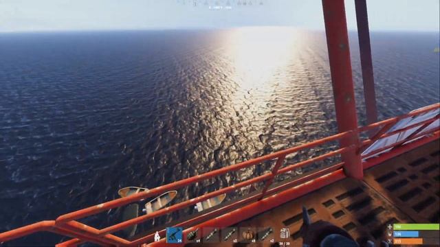 ТУРЕЛЬ СПАСЛА ОТ РЕЙДА! RUST PS4\PS5 смотреть онлайн