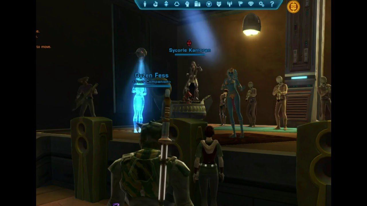 SWTOR Tatooine twi'lek dancing смотреть онлайн