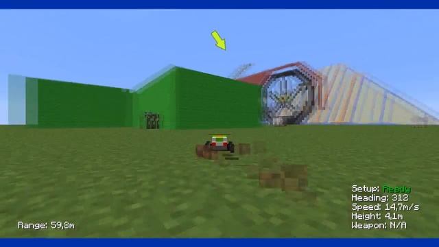 Minecraft Mods #4 - The RC Mod 2 Cars, Planes, Speed Boat [HD]