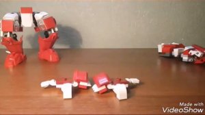 LEGO-мех. Собираем меха. Классная самоделка из лего. Новогодняя  самоделка лего..