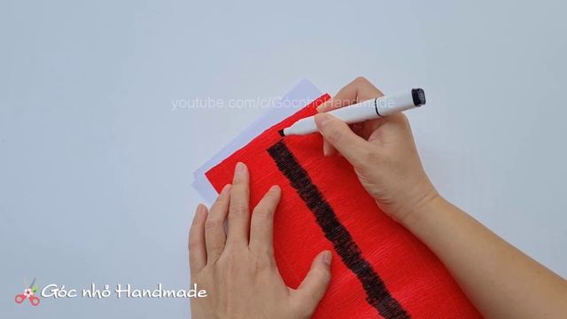 How To Make Giant Paper Flower #1 / Paper Flower / Góc nhỏ Handmade смотреть онлайн