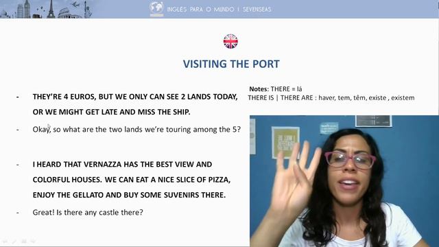 #05 Aprenda a se localizar em inglês | Mini Curso de Inglês Grátis | Sevenseas Carol London смотреть онлайн