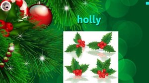 Christmas Vocabulary Learning Words Christmas Song In English For Kids