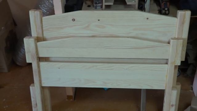 Простая деревянная кровать для дачи своими руками смотреть онлайн