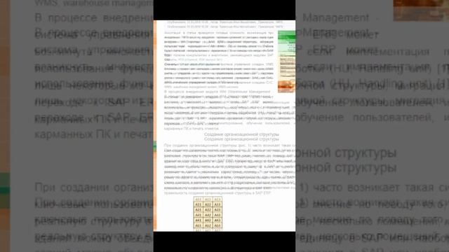 Сложности внедрения WMS-систем на примере SAP ERP (анонс статьи)