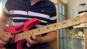 Get The Funk Out guitar solo (Ibanez Jem 777)