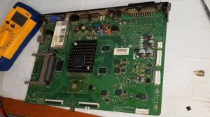 ТВ PHILIPS 37pfl5405h/60 Подсветка работает,изображение отсутствует.