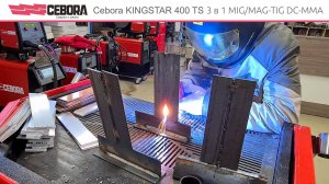 Демонстрация Kingstar 400 TS  | Cebora.ru