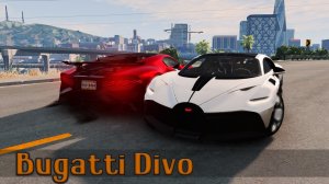 Мод Bugatti Divo для BeamNG.drive