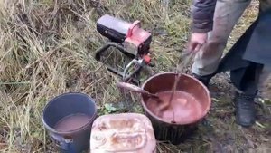 Покраска деревянного дома. Безвоздушный окрасочный аппарат #Yokiji 120