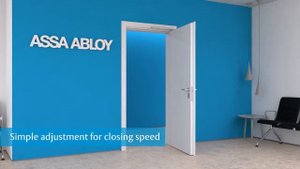 ASSA ABLOY DC175  Доводчик со скользящим каналом и технологией CAM MOTION