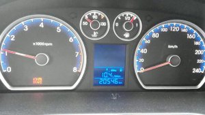 Hyundai i30cw 2011 - мигание экрана панели / flashing screen dashboard