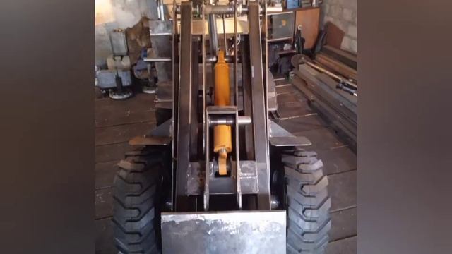 Мини погрузчик своими руками на гидроходу. смотреть онлайн