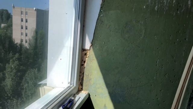 Приводим балкон в порядок, обшиваем вагонкой, красим…. смотреть онлайн