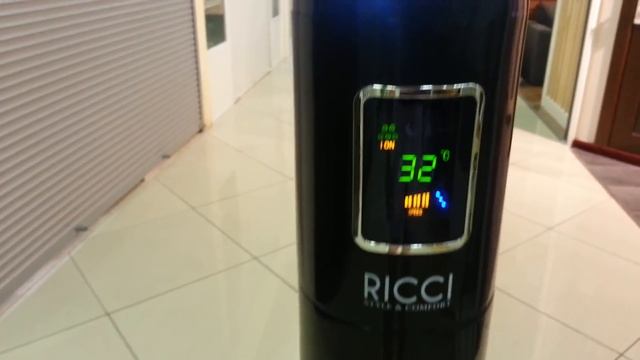 Обзор колонного вентилятора с ионизатором RICCI LF 45RI смотреть онлайн