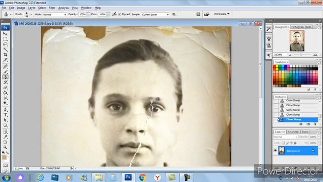 Технология ретуши фотографий.