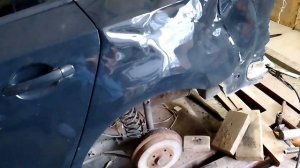 volkswagen polo 2011 год работа на стапеле рихтовка