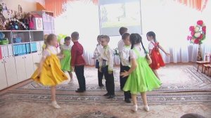 танец "Кадриль" конкурсная работа подготовительная группа