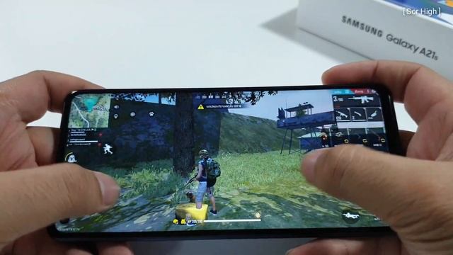 SAMSUNG A21s TestGame FREEFIRE / Exynos 850 смотреть онлайн