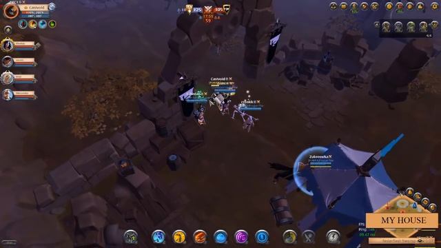 ALBION ONLINE: GvG FROGUE ONE vs CIR - Festerflesh Swamp смотреть онлайн
