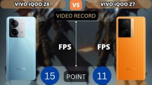Vivo iQOO Z8 5G vs Vivo iQOO Z7 5G | PHONE COMPARISON