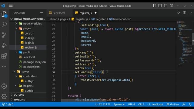 User Authentication System using node.js | MERN, Next.js, and JWT Tokens | full explanation